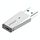 ADS-613 USB 3.1 Adattatore maschio a USB-C / tipo-C (argento)
