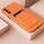Per Samsung Galaxy S22 + 5g Skin Feel card a contrasto con bottone del colore del pulsante TPU (arancione) Per Samsung Galaxy S22 + 5g Skin Feel card a contrasto con bottone del colore del pulsante TPU (arancione)