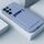 Per Samsung Galaxy S22 Ultra 5G Skin Feel card a contrasto Colore tasto TPU Cassa del telefono TPU (grigio) Per Samsung Galaxy S22 Ultra 5G Skin Feel card a contrasto Colore tasto TPU Cassa del telefono TPU (grigio)