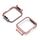 Per Xiaomi Redmi Watch 2 Metal Watch Frame (rosa rosa)