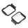 Per Xiaomi Redmi Watch 2 Lite International Version Telaio orologio in metallo (nero) Per Xiaomi Redmi Watch 2 Lite International Version Telaio orologio in metallo (nero)