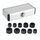 10 PCS / SET DH dado estrattore a vite Strumento di rimozione del cavo Bullone Estrattore Breve 10 PCS / SET DH dado estrattore a vite Strumento di rimozione del cavo Bullone Estrattore Breve