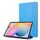 Per Samsung Galaxy Tab S8 + / TAB S7 + texture in seta flip custodia in pelle flip (blu blu) Per Samsung Galaxy Tab S8 + / TAB S7 + texture in seta flip custodia in pelle flip (blu blu)