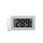 Mini termometro digitale per interni LCD (display Celsius) (bianco)