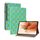 Per Samsung Galaxy Tab S8 + / TAB S7 + Color Weave Texve Texture Caso compressa in pelle flip con supporto (verde)