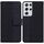 Per Samsung Galaxy S21 Ultra 5G Custodia in pelle geometrica Geometrica (Nero) Per Samsung Galaxy S21 Ultra 5G Custodia in pelle geometrica Geometrica (Nero)