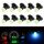10pcs 2W T4.2 Cuneo del cruscotto del cruscotto del cruscotto del cruscotto del cruscotto del cruscotto del cuneo del cuneo Lampadina della lampadina della lampadina (ghiaccio blu)