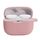 Cassa protettiva per auricolari con fibbia appesa per JBL T130NC (rosa)