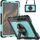Per Samsung Galaxy Tab S8 + 12,4 pollici SM-X800 Silicone + PC Tablet Case con tracolla (nero + blu chiaro) Per Samsung Galaxy Tab S8 + 12,4 pollici SM-X800 Silicone + PC Tablet Case con tracolla (nero + blu chiaro)