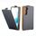 Per Samsung Galaxy S22 5G Cassa del telefono in pelle flip verticale con slot per schede (nero) Per Samsung Galaxy S22 5G Cassa del telefono in pelle flip verticale con slot per schede (nero)