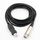 Connessione per microfono 3M Cavo del computer USB a XLR (nero)
