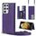 Per Samsung Galaxy S21 Ultra 5G Cross-Body Square Doppio fibbia Flip Scheda Borsa TPU + Custodia PU con slot per schede e portafoglio e foto e cinturino (viola) Per Samsung Galaxy S21 Ultra 5G Cross-Body Square Doppio fibbia Flip Scheda Borsa TPU + Custodia PU con slot per schede e portafoglio e foto e cinturino (viola)