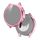Per Samsung Galaxy Watch4 40mm PC elettroplapato da 40 mm + custodia protettiva integrata integrata in vetro temperato (rosa) Per Samsung Galaxy Watch4 40mm PC elettroplapato da 40 mm + custodia protettiva integrata integrata in vetro temperato (rosa)