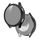 Per Samsung Galaxy Watch4 44 mm PC elettroplato + custodia protettiva integrata in vetro temperato (nero) Per Samsung Galaxy Watch4 44 mm PC elettroplato + custodia protettiva integrata in vetro temperato (nero)
