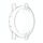 Per Xiaomi Haylou RT LS05S Mezza copertura Custodia protettiva in TPU scavata (bianco trasparente) Per Xiaomi Haylou RT LS05S Mezza copertura Custodia protettiva in TPU scavata (bianco trasparente)