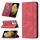 Per Samsung Galaxy S21 Ultra 5G Magnetico RFID Blocco Custodia in pelle antifurto con supporto e carta Slot & Portafoglio (rosso) Per Samsung Galaxy S21 Ultra 5G Magnetico RFID Blocco Custodia in pelle antifurto con supporto e carta Slot & Portafoglio (rosso)