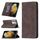 Per Samsung Galaxy S21 Ultra 5G Magnetico RFID Blocco Custodia in pelle antifurto con supporto e carte Slot & Portafoglio (Brown) Per Samsung Galaxy S21 Ultra 5G Magnetico RFID Blocco Custodia in pelle antifurto con supporto e carte Slot & Portafoglio (Brown)