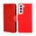 Per Samsung Galaxy S22 5G Trama di cristallo Struttura orizzontale Caso in pelle flip con titolare e slot per schede e portafoglio (rosso) Per Samsung Galaxy S22 5G Trama di cristallo Struttura orizzontale Caso in pelle flip con titolare e slot per schede e portafoglio (rosso)