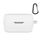 Custodia protettiva in silicone auricolare wireless con gancio per JBL T280TWS X (bianco) Custodia protettiva in silicone auricolare wireless con gancio per JBL T280TWS X (bianco)