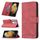 Per Samsung Galaxy S21 Ultra 5G Chiusura magnetica RFID Blocco custodia antifurto in pelle antifurto con supporto e slot per schede e portafoglio (rosso) Per Samsung Galaxy S21 Ultra 5G Chiusura magnetica RFID Blocco custodia antifurto in pelle antifurto con supporto e slot per schede e portafoglio (rosso)