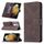 Per Samsung Galaxy S21 Ultra 5G Chiusura magnetica RFID Blocco Custodia in pelle antifurto con supporto e carta Slot & Portafoglio (Brown) Per Samsung Galaxy S21 Ultra 5G Chiusura magnetica RFID Blocco Custodia in pelle antifurto con supporto e carta Slot & Portafoglio (Brown)