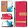 Per Samsung Galaxy S22 5G Color Color Infeguata Denim Texture Custodia in pelle con supporto e carte Slot & Portafoglio e cordino (rosso) Per Samsung Galaxy S22 5G Color Color Infeguata Denim Texture Custodia in pelle con supporto e carte Slot & Portafoglio e cordino (rosso)