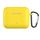 Custodia protettiva per auricolari in silicone a colori solido con gancio per onore auricolari x2 (giallo) Custodia protettiva per auricolari in silicone a colori solido con gancio per onore auricolari x2 (giallo)