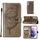 Per Samsung Galaxy S22 5G Custodia per cellulare in pelle a farfalla in rilievo con supporto e carta Slot & Portafoglio e cordino (grigio) Per Samsung Galaxy S22 5G Custodia per cellulare in pelle a farfalla in rilievo con supporto e carta Slot & Portafoglio e cordino (grigio)