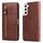 Per Samsung Galaxy S22 5G texture di vitello con cerniera con cerniera custodia orizzontale in pelle flip (marrone) Per Samsung Galaxy S22 5G texture di vitello con cerniera con cerniera custodia orizzontale in pelle flip (marrone)