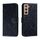 Per Samsung Galaxy S22 5G Cassa del telefono in pelle di pizzo con titolare e carta Slot & Portafoglio e cornice fotografica (blu scuro) Per Samsung Galaxy S22 5G Cassa del telefono in pelle di pizzo con titolare e carta Slot & Portafoglio e cornice fotografica (blu scuro)
