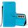 Per Samsung Galaxy S22 5G Cassa del telefono in pelle massello con supporto e carte Slot & Portafoglio e cordino (blu) Per Samsung Galaxy S22 5G Cassa del telefono in pelle massello con supporto e carte Slot & Portafoglio e cordino (blu)