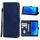 Custodia per cellulare in pelle per Alcatel 1/1 2019 e 2021 / Vodafone Smart E9 (blu) Custodia per cellulare in pelle per Alcatel 1/1 2019 e 2021 / Vodafone Smart E9 (blu)