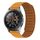 Banda di orologi magnetici in silicone per Huawei Watch GT2 46mm, larghezza: 22mm (Giallo arancione) Banda di orologi magnetici in silicone per Huawei Watch GT2 46mm, larghezza: 22mm (Giallo arancione)