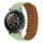 Banda di orologi magnetici in silicone per Huawei Watch GT2 46mm, larghezza: 22mm (verde fiore) Banda di orologi magnetici in silicone per Huawei Watch GT2 46mm, larghezza: 22mm (verde fiore)