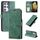 Per Samsung Galaxy S21 Ultra 5G Sensazione della pelle Sensazione della spazzola antifurto Pennello orizzontale Cassa del telefono in pelle flip (verde) Per Samsung Galaxy S21 Ultra 5G Sensazione della pelle Sensazione della spazzola antifurto Pennello orizzontale Cassa del telefono in pelle flip (verde)