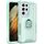 Per Samsung Galaxy S21 Ultra 5G 3 in 1 PC + custodia per telefono TPU con porta ad anello (verde menta) Per Samsung Galaxy S21 Ultra 5G 3 in 1 PC + custodia per telefono TPU con porta ad anello (verde menta)