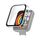 Per Xiaomi Redmi Watch 2 PC + custodia protettiva in vetro temperato (bianco trasparente) Per Xiaomi Redmi Watch 2 PC + custodia protettiva in vetro temperato (bianco trasparente)