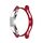 Per Samsung Galaxy Watch4 Classic 46mm Electroplating Hollow Half-Pack Custodia protettiva TPU (rosso) Per Samsung Galaxy Watch4 Classic 46mm Electroplating Hollow Half-Pack Custodia protettiva TPU (rosso)