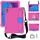 Per Lenovo Tab M10 TB-X505X / F Design a nido d'ape EVA + PC Materiale PC Quattro angoli Anti Falling Flat Protective Shell con cinturino (Rosered + Blu) Per Lenovo Tab M10 TB-X505X / F Design a nido d'ape EVA + PC Materiale PC Quattro angoli Anti Falling Flat Protective Shell con cinturino (Rosered + Blu)