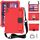 Per Lenovo Tab 4 10 TB-X304F / N Design a nido d'ape + Materiale PC + Materiale PC Quattro angoli Anti cadere Shell protettiva con cinturino (rosso + nero) Per Lenovo Tab 4 10 TB-X304F / N Design a nido d'ape + Materiale PC + Materiale PC Quattro angoli Anti cadere Shell protettiva con cinturino (rosso + nero)
