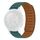 Cinturino per orologio magnetico in silicone per Huawei GT 3 42mm (verde malachite)