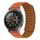 Cinturino per orologio magnetico in silicone per Huawei GT 2 42mm (arancione rosso) Cinturino per orologio magnetico in silicone per Huawei GT 2 42mm (arancione rosso)