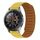 Cinturino per orologio magnetico in silicone per Huawei GT 2 42mm (giallo) Cinturino per orologio magnetico in silicone per Huawei GT 2 42mm (giallo)