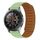 Cinturino per orologio magnetico in silicone per Huawei GT 2 42mm (verde fiore verde) Cinturino per orologio magnetico in silicone per Huawei GT 2 42mm (verde fiore verde)