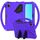 Per Huawei Matepad 11 (2021) Custodia protettiva anti-caduta in EVA con supporto con supporto (viola) Per Huawei Matepad 11 (2021) Custodia protettiva anti-caduta in EVA con supporto con supporto (viola)