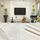 0.6 x 5m Stile pastorale Damasco PVC Sfondo autoadesivo Sfondo Ristorante Latte Tea Shop Adesivi di vetro (Beige Splendid)