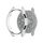 Per Samsung Galaxy Watch4 Classic 46mm Mezza copertura Cassa protettiva per PC scavata (argento)