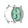 Per Samsung Galaxy Watch4 40 mm Mezza copertura Cassa protettiva per PC scavata (stampa bianca Leopard) Per Samsung Galaxy Watch4 40 mm Mezza copertura Cassa protettiva per PC scavata (stampa bianca Leopard)