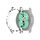 Per Samsung Galaxy Watch4 44mm Mezza copertura Caso protettivo per PC scavato (stampa bianca Leopard) Per Samsung Galaxy Watch4 44mm Mezza copertura Caso protettivo per PC scavato (stampa bianca Leopard)