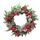 50 cm Sywa39 Natale decorazione ghirlanda PE Bianco Pino frutta ghirlanda di Natale